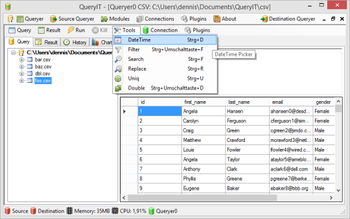 QueryIT screenshot