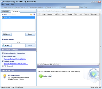 Quest Discovery Wizard for SQL Server screenshot 2