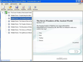 Question Writer 3 Basic screenshot 3