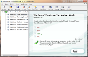 Question Writer Professional screenshot