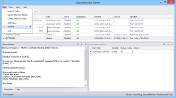 QueueMonitor Professional screenshot 2