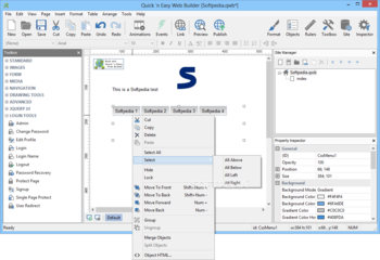 Quick 'n Easy Web Builder screenshot