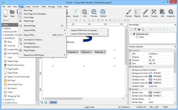 Quick 'n Easy Web Builder screenshot 8