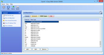 Quick 'n Easy Web Server screenshot 4