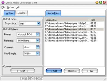 Quick All Audio Converter screenshot 3