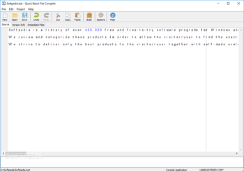 Quick Batch File Compiler screenshot