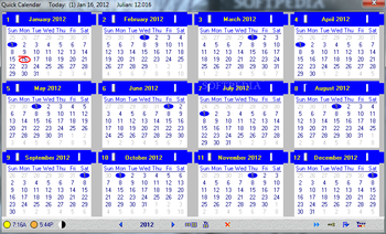Quick Calendar screenshot
