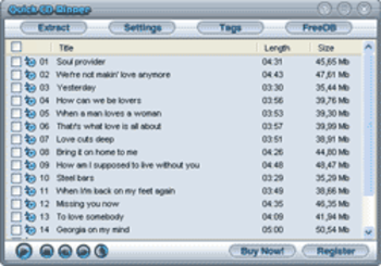 Quick CD Ripper screenshot