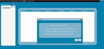 Quick Crystal Report Viewer screenshot