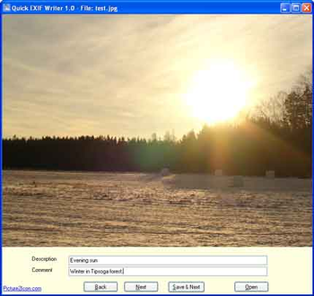 Quick EXIF Writer screenshot 3