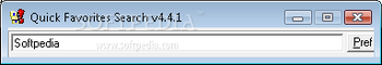 Quick Favorites Search screenshot