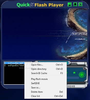 Quick Flash Player screenshot 3