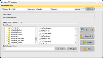 Quick FTP Uploader screenshot