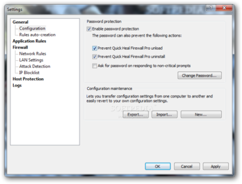 Quick Heal Firewall Pro screenshot 2