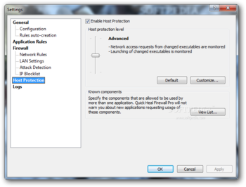 Quick Heal Firewall Pro screenshot 9