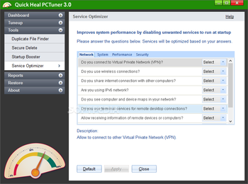 Quick Heal PCTuner screenshot 11