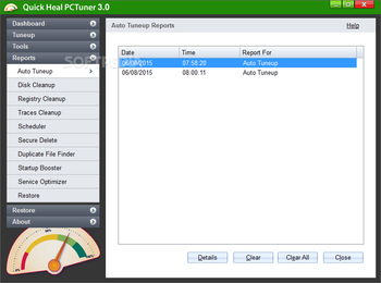 Quick Heal PCTuner screenshot 12