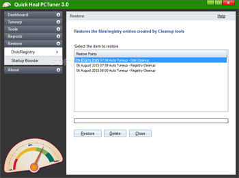 Quick Heal PCTuner screenshot 13