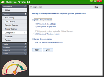 Quick Heal PCTuner screenshot 5