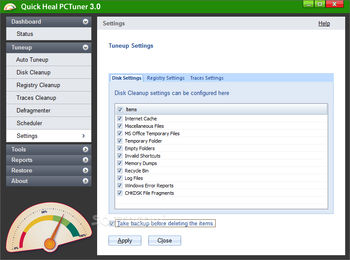 Quick Heal PCTuner screenshot 7