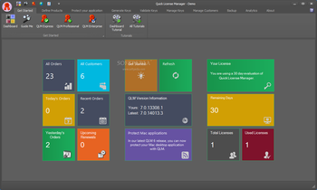 Quick License Manager screenshot