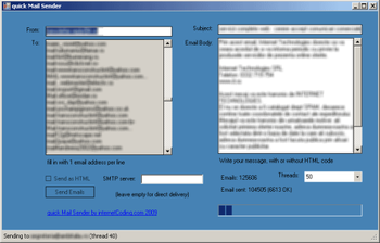 Quick Mail Sender screenshot