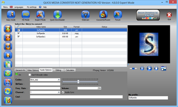 Quick Media Converter screenshot 5