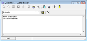 Quick Notes Listbox Edition screenshot 2