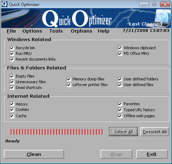 Quick Optimizer screenshot