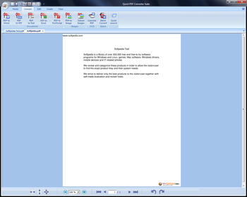 Quick PDF Converter Suite screenshot 3