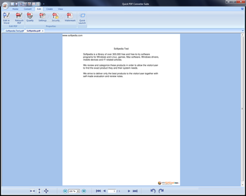 Quick PDF Converter Suite screenshot 4