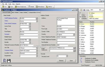 Quick Personnel screenshot 2