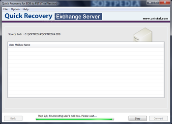 Quick Recovery for EDB to PST screenshot 2