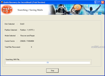 Quick Recovery for IncrediMail screenshot 2