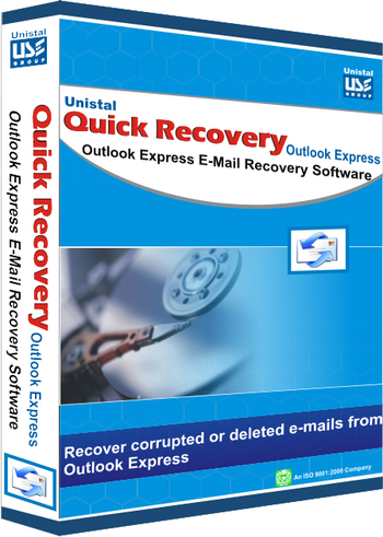 Quick Recovery for Outlook Express screenshot