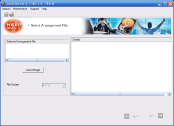 Quick Recovery for RAID-0 screenshot