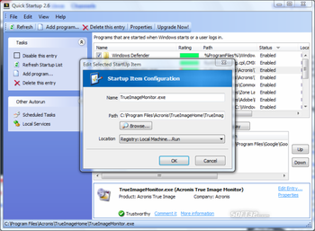 Quick Startup screenshot 3