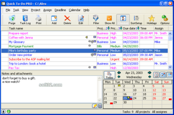 Quick To-Do Pro screenshot 2