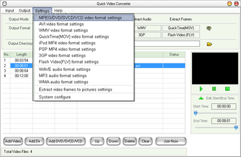 Quick Video Converter screenshot 5