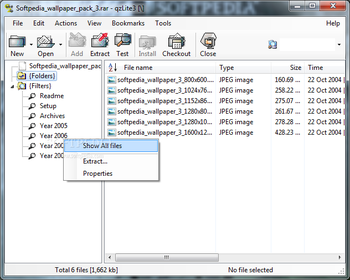 Quick Zip Lite screenshot