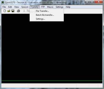 Quick3270 screenshot 3