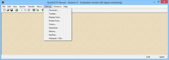 Quick3270 Secure screenshot 7