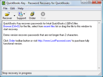 QuickBooks Key screenshot