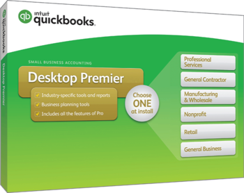QuickBooks Premier screenshot