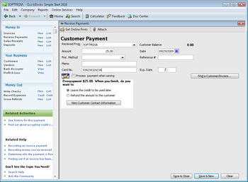 QuickBooks Simple Start screenshot 10