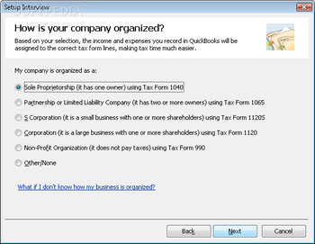 QuickBooks Simple Start screenshot 2