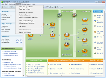 QuickBooks Simple Start screenshot 4