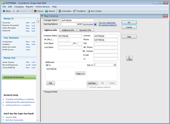 QuickBooks Simple Start screenshot 7