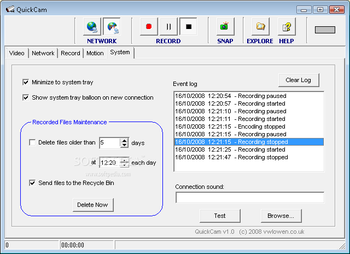 QuickCam screenshot 3