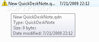 QuickDeskNote screenshot